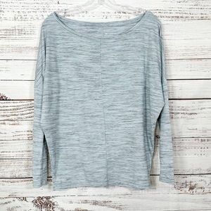 Athleta Grey Top with Dolman Sleeves